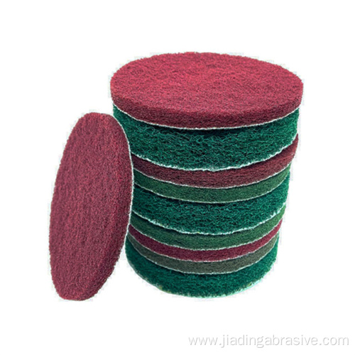 9x6 green abrasive scouring pad roll hand pad
